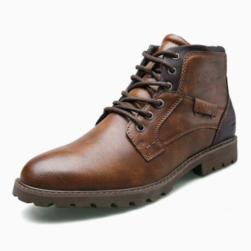 Crossfit Outdoor - Bottes en cuir pour hommes, grande