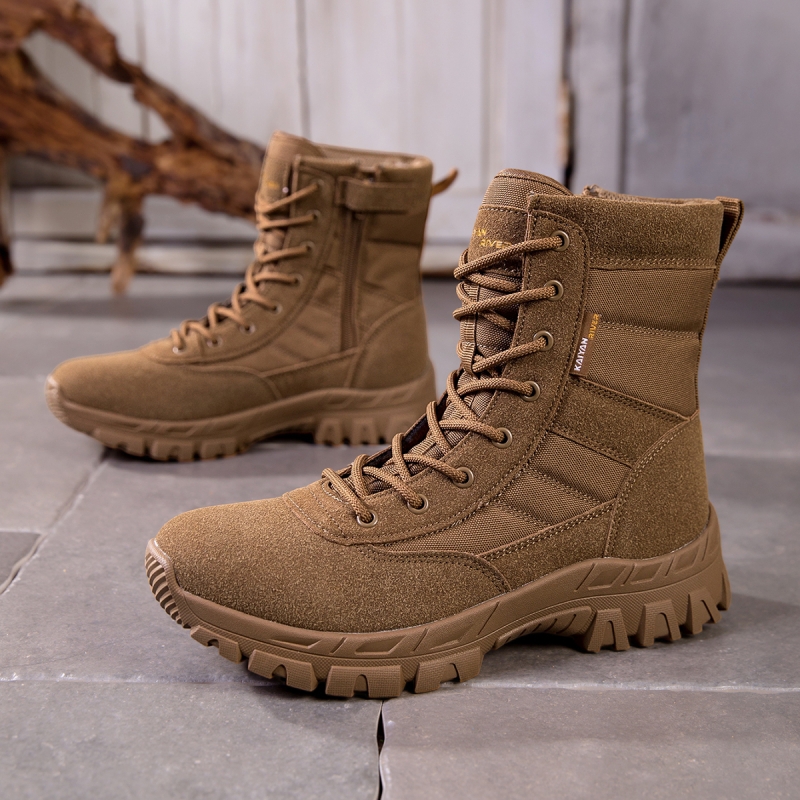 Crossfit Outdoor - Bottes de combat tactiques à fermeture