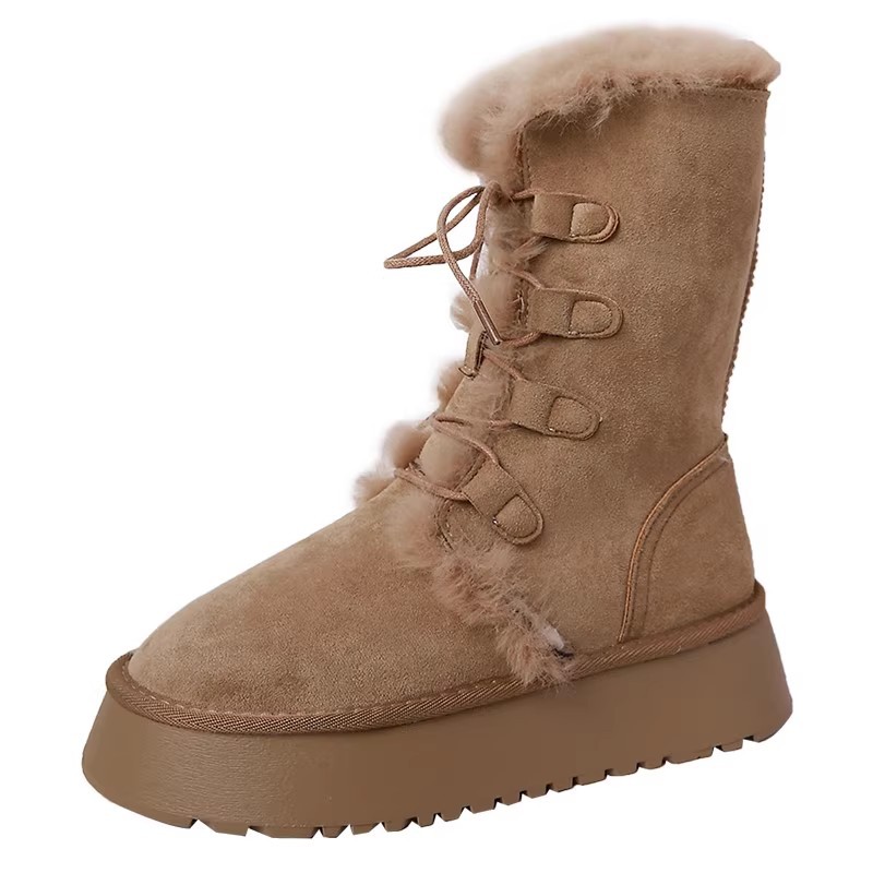 Crossfit Youtube - Bottes de neige Vintage pour femmes,