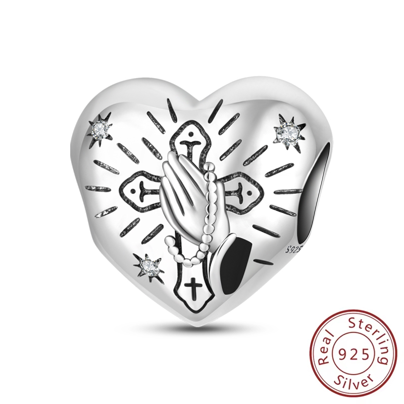 Crossfit G - Breloques originales en argent Sterling 925,