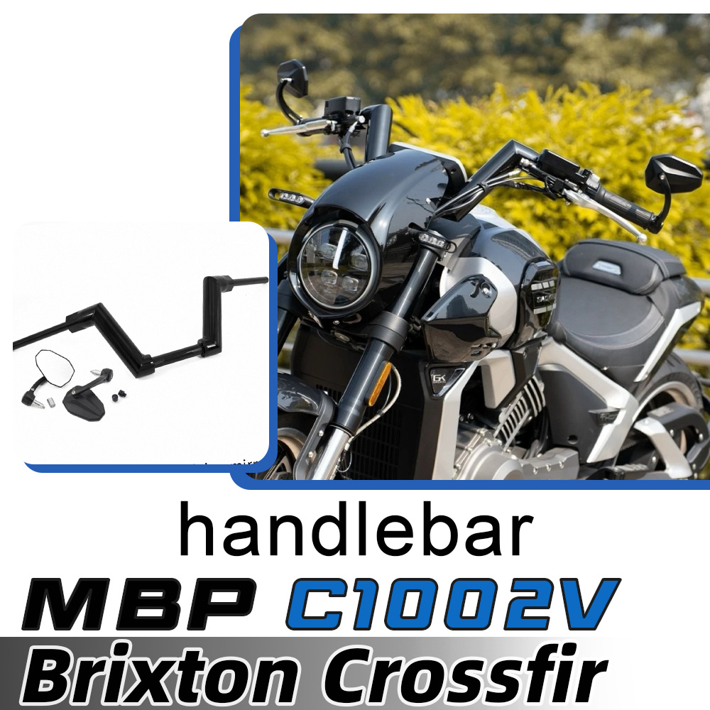 Crossfit Vs - Guidon modifié pour moto Brixton Crossfir