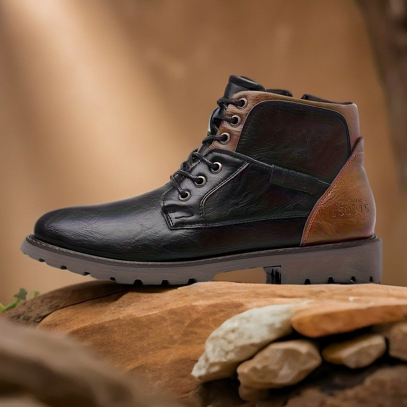 Bottes en cuir pour hommes, gr - Crossfit Outdoor avis et prix