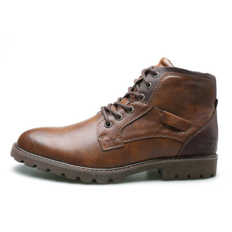 Bottes en cuir pour hommes, gr - Crossfit Outdoor avis et prix