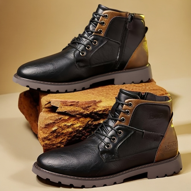 Bottes en cuir pour hommes, gr - Crossfit Outdoor avis et prix