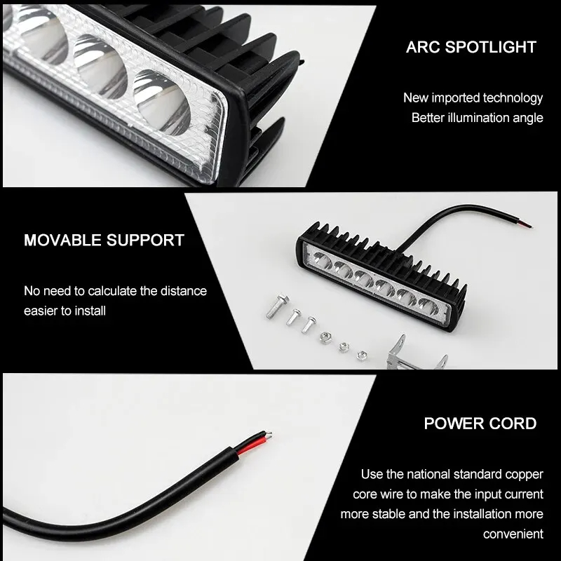 LED lampe de travail bande for - Head Racket Boom avis et prix