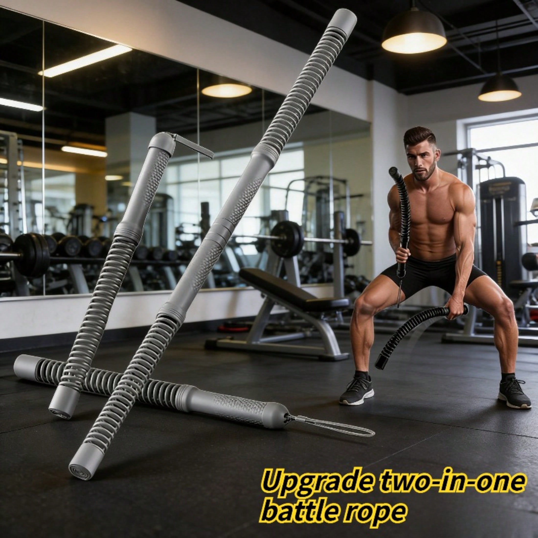 Barre de torsion sans fil 2-en - Crossfit Fitness Gear avis et prix