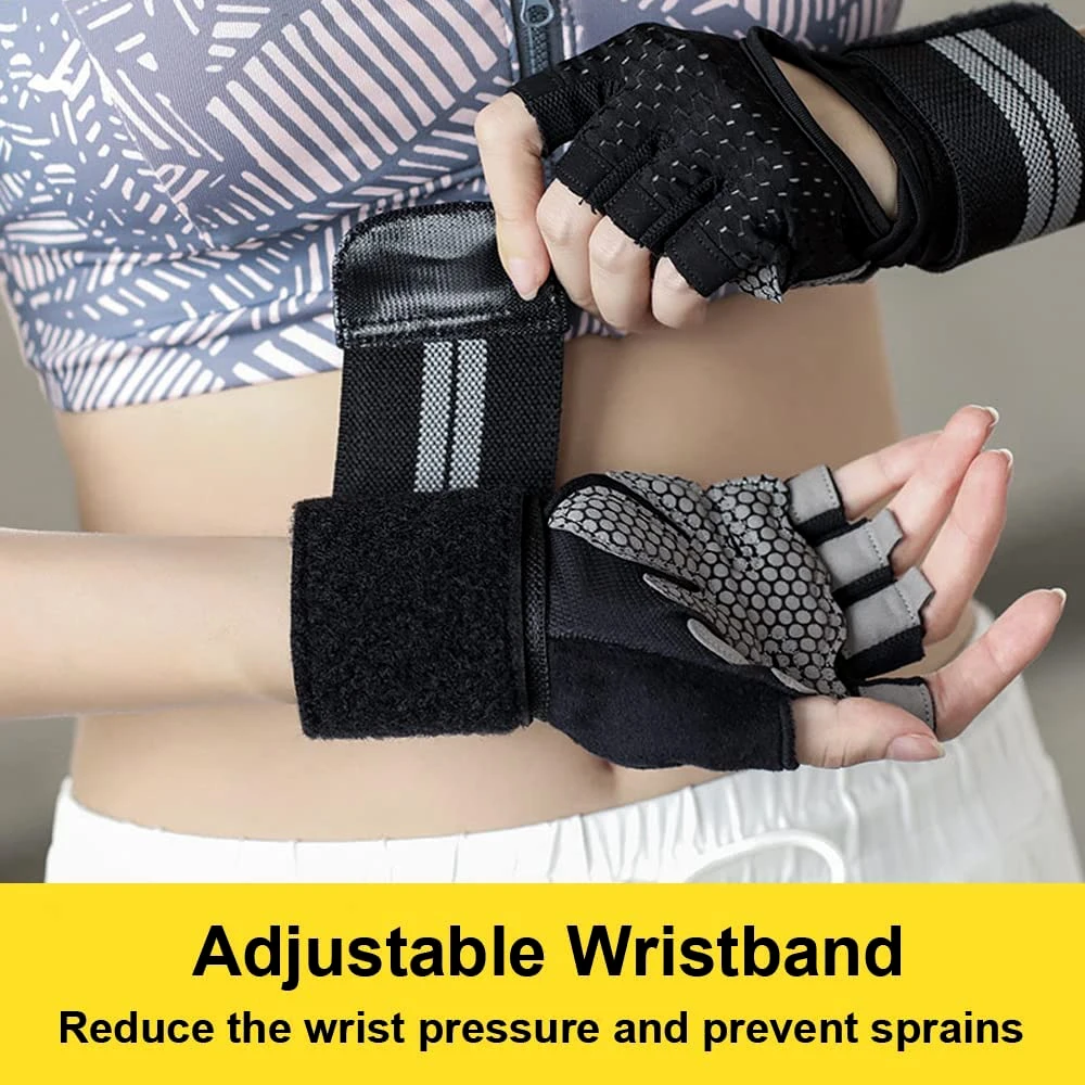 Gants de fitness demi-doigt av - Crossfit G avis et prix